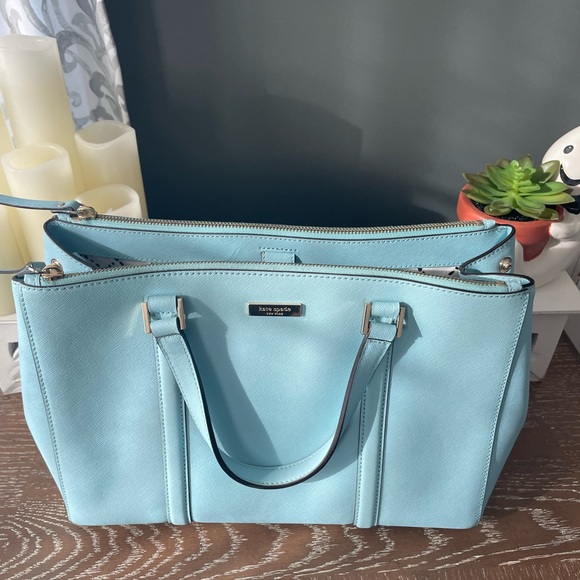 Light Blue Kate Spade bag - Picture 6 of 6